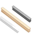 TOCO Wardrobe Handle Hidden Kitchen Cabinet Handle Aluminum Industrial Handle