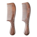 7 Styles Hot Sell Sandalwood Hair Comb No Static Handmade Wide Tooth Comb Scent Natural Wooden Detangling Comb Detangler