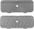 Silicone Faucet Mat Splash Guard Sink Draining Pad Behind Faucet Drying Mat for Kitchen
