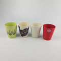 Sustainably Customized Eco-Friendly Bamboo Fibre Tea Cups for Back to School 435ml Funny Design Wholesale