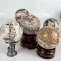 Wholesale Crystals Healing Stones Gobi Eye Agate Sphere Crystal Ball for Sale