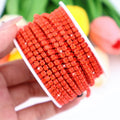 10Yard/Roll Eco-Friendly 3D Crystal Rhinestone Chain Trim for Sewing Craft DIY Decoration Jewelry for Wedding Dress Garment