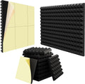 30x30cm Polyurethane Self-adhesive Sound Insulation Foam Board High NRC 0.9-0.95 Eco-Friendly Noise Reduction for Living Room