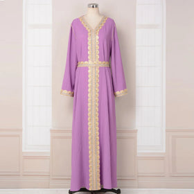 2023 Dubai Collection Top Selling Graceful Breathable Abaya Designs Women's New Traditional Muslim Clothing & Accessories