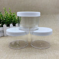200ml 200g Empty Plastic PS Slime Foam Can Slime Jar Slime Container With White Clear Black Lid
