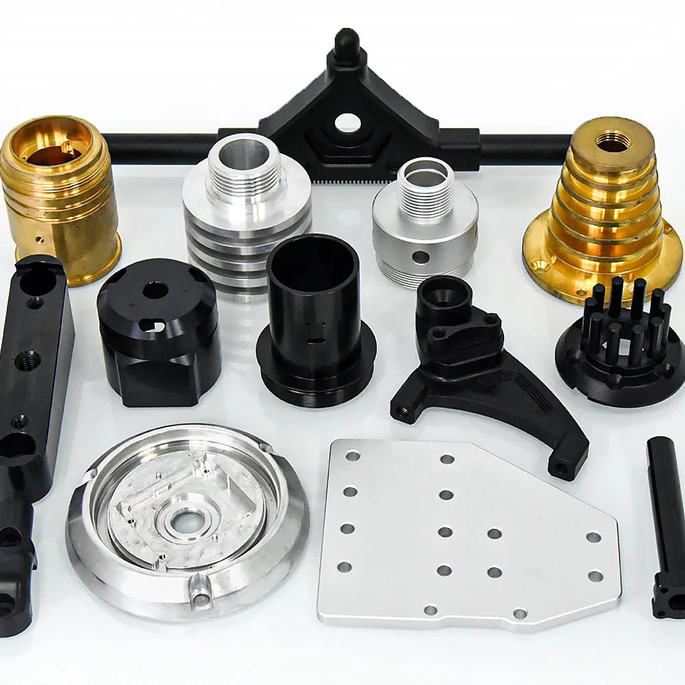 Steel 5 Axis CNC Milling Lathe Custom Metal Parts Brass Aluminium Enclosure Wire EDM Machining Service 0.002mm Tolerance