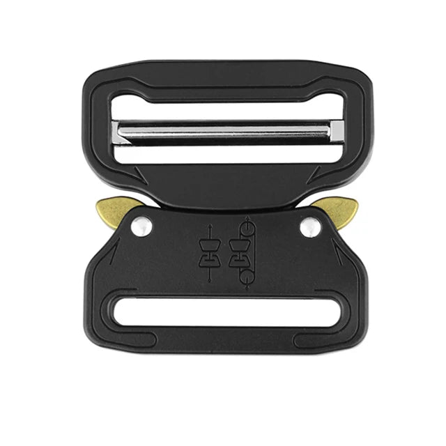 Waterproof Tactical 1.5inch Customized Metal Side Release Buckle 39mm Quick Release Metal square Bag Buckle