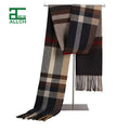 ALLCH  2023 New Designer Warm Soft Pashmina Neck Scarves Shawl Blanket  Plaid Tassel Cashmere Winter Scarf for
