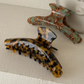 Japan Korea France Acetic Acid Arc Hair Large Grab Pin Hair Clip Shark Clip Women's Hair Accessories for Girls Claw