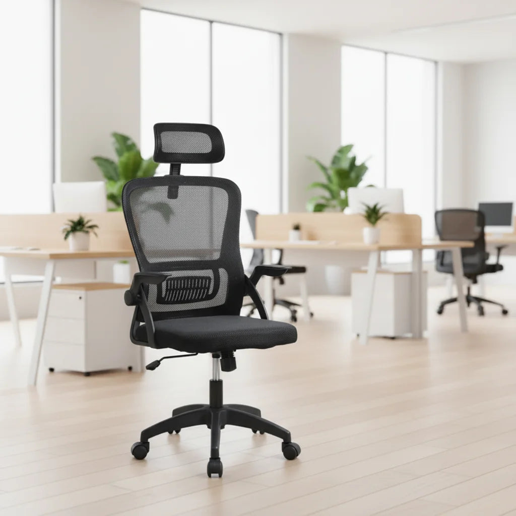 Mesh Comfort Conference Swivel Chair Design Rotating 180 Degree Reclining Furniture Luxury Mesh Executive Staff Office Chair