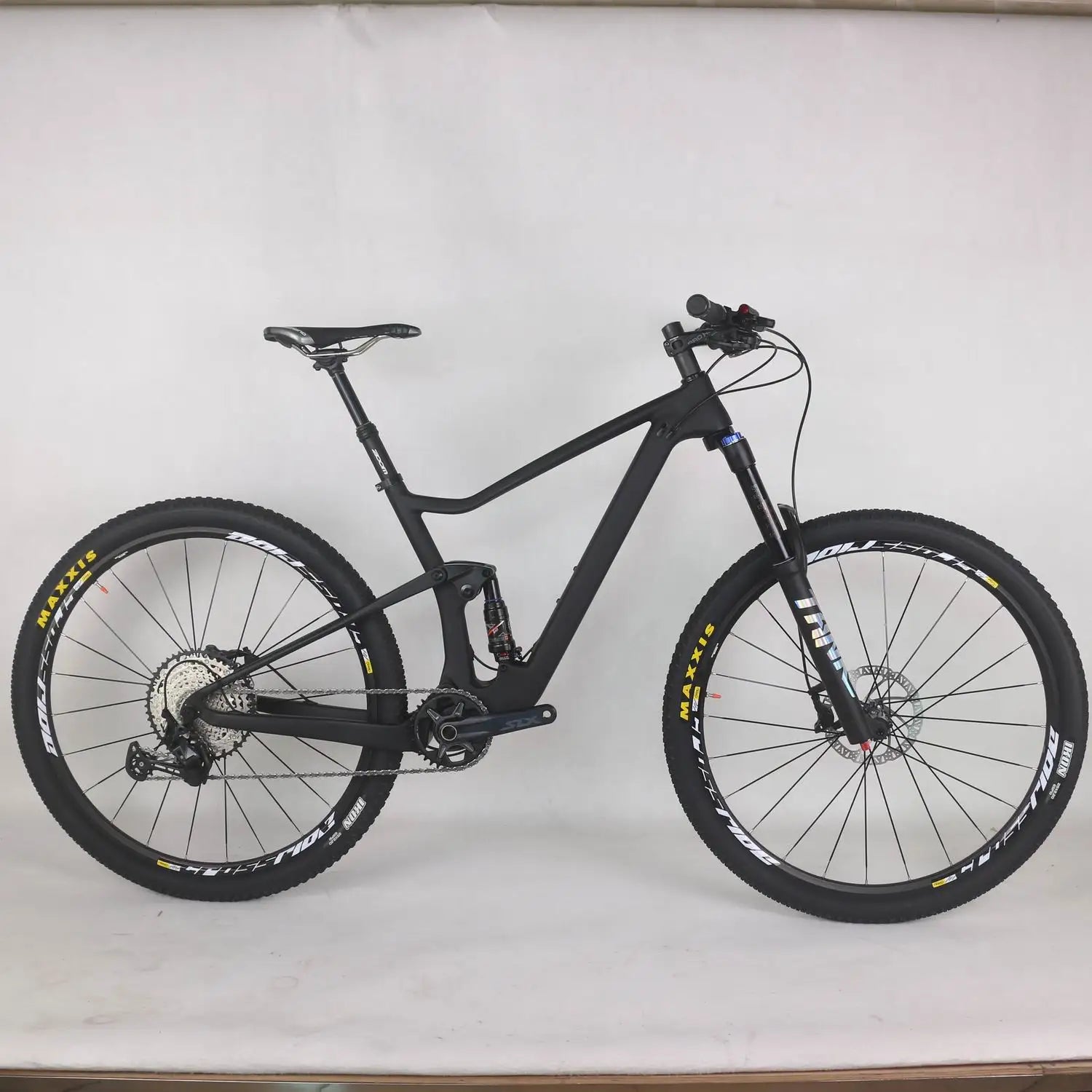 SERAPH BIKE Carbon Bike 29er Suspension Mountain Complete Bike Carbon Frame XC MTB SLX M7100 Groupset 12Speed Bicycle FM027