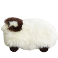 Children's Favorite Eco-Friendly Cartoon Sheep Fur Carpet Australian Real Sheepskin Fur Throw Carpet for Home Decor