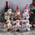 Hot Selling 2022 Velvet Christmas Ornaments Navidad Xmas Tomte Dwarf Dolls Plush Elf Gnomes for Christmas Party Decoration