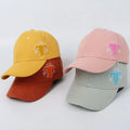 Hats Manufacturer Wholesale Simple 100% Cotton Plain Customized Towel Embroidery Kids Baseball Cap