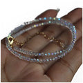 QIUHAN OEM Hot New Selling Sparkling Austrian Crystal Bead Necklace