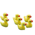 Small Yellow Duck Figurine Animals Pendant Moss Micro Landscape Ornaments Creative Resin Crafts Garden Mini Duck