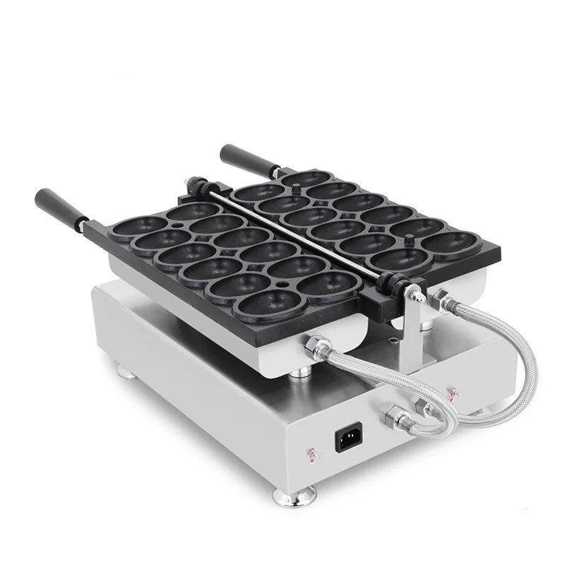Commercial Smile Egg Shape Waffle Maker 110V 220V Korean Snack Food Egg Shape Bubble Waffle Making Machine