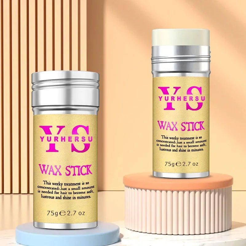 YURHERSU Private Label Hair Styling Wax Edge Control Shine Hold Braids Styling for Men Women