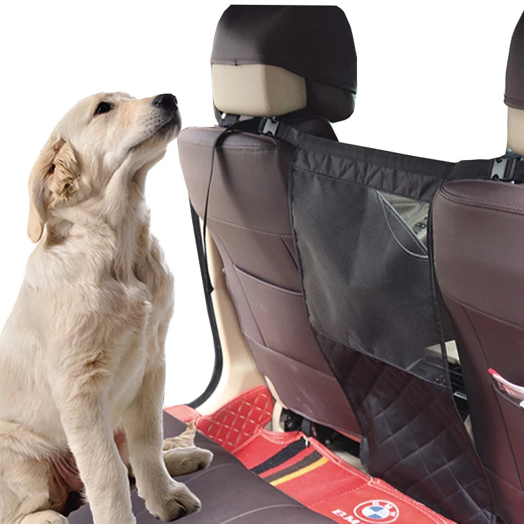 Pet Barrier Dog Car Net Barrier with Auto Safety Mesh Stretchable Universal for Cars