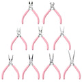 Wholesale Jewelry Pliers Tools Equipment Long Needle Round Flat Bent Cutting Plier Scissors Tweezers for DIY Jewelry Making Tool