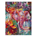 Ever Moment Diamond Painting 5D DIY Elephant Flower Decor Handmade 3F704
