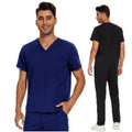 42019 New Woven Anti-static Unisex Scrub Uniform Comfortable Non-shrink Hospital Use Set