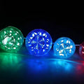 360-Degree Auto RGB LED Point Light 24V AC E14 Turbo Funfair Lamp 360 24V RGB Cabochon Light