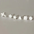Reeti 925 Sterling Silver Geometric Stud Earrings for Women Elegant Wedding Jewelry Pendientes Mujer Moda 2022 Brincos