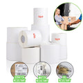 Quality Oem Thermal Paper Label Supplier Thermal Barcode Sticker Half Sheet Self Adhesive Shipping Labels