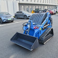 TOSH Chinese Factory Price Mini Tracked Skid Steer Backhoe Loader With Optional Attachments