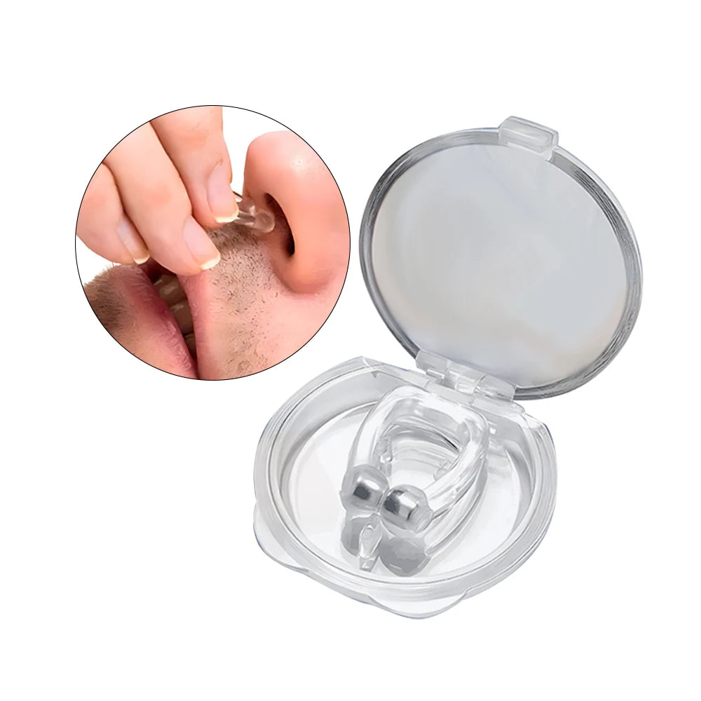 Best Selling Products 2025 Anti Snore Sleep Nose ClipMagnetic Anti Snoring Nose ClipSilicone Magnetic Anti Snore Nose Clips