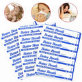 Customized Size Nose Breathing Passage Coloured Performance Sleep Anti Snoring Nasal Strips for Congestion Relief