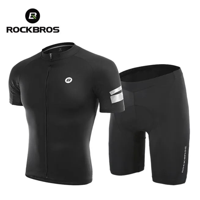 Summer Cycling Sportswear Men's and Women's Short-sleeved Bicycles Wear 3D Padded Cycling Sportswear