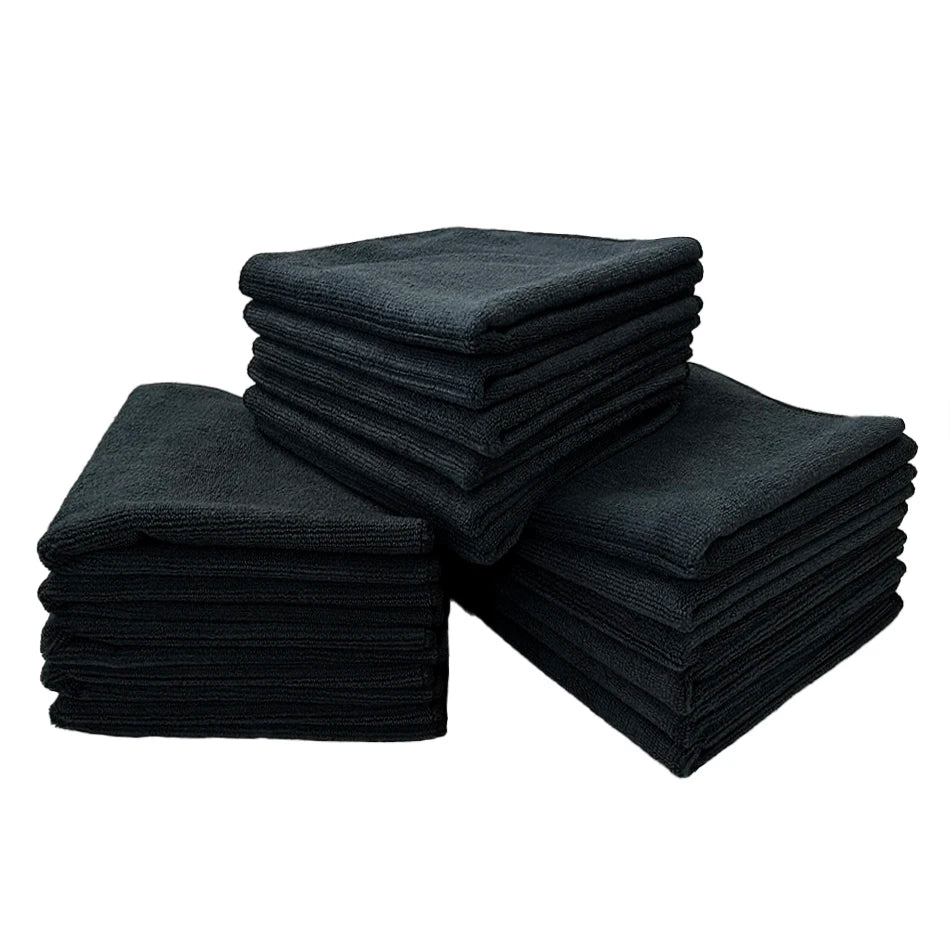 30x30cm Microfiber Floor Clean Towel Window Polishing Cleaning Cloth Absorbent Microfiber Car Wash Kitchen Dish Drying Towel