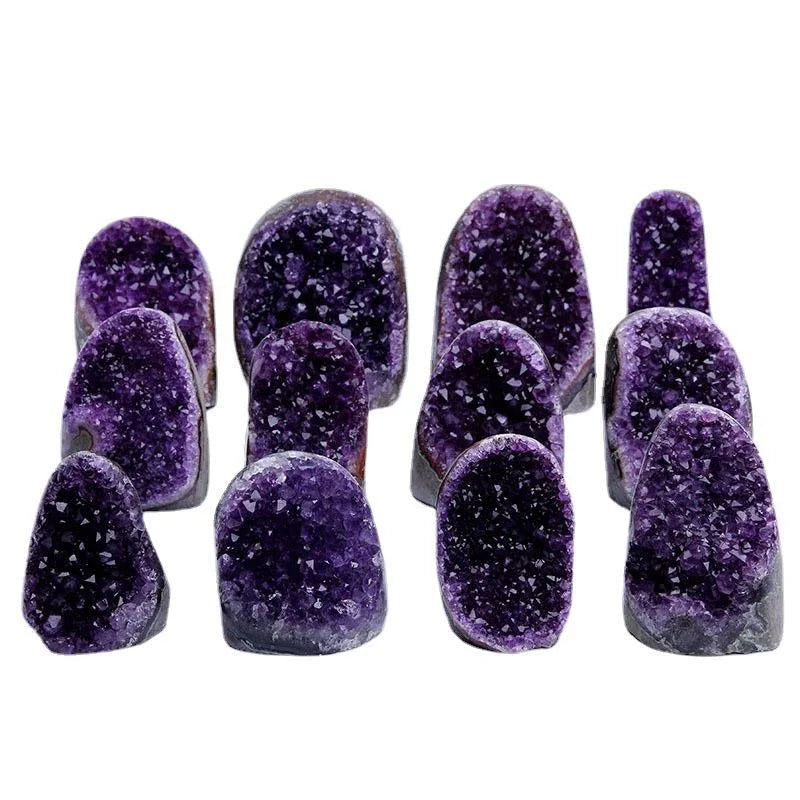 Europe Hot Sale Nature Crystals Amethyst Cluster Brazil Amethyst Geode for Home Decoration