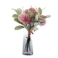 New 2024 Hot Sale New Design Artificial Dandelion Dahlia Gypsophila Bouquet New Design Decorative Flowers and Plants