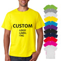 New Style 100% Cotton Drop Shoulder Blank Pro Club Shirts Solid Color Tshirt Custom Logo for Unisex  Oversized Tshirt