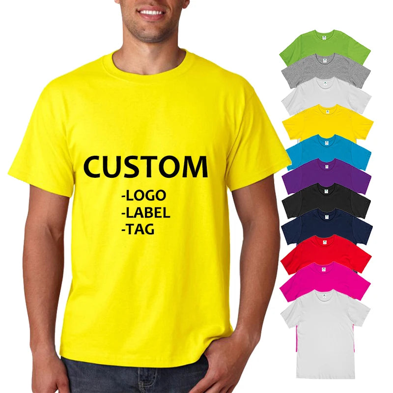 New Style 100% Cotton Drop Shoulder Blank Pro Club Shirts Solid Color Tshirt Custom Logo for Unisex Oversized Tshirt
