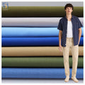 A9298 180gsm Plain Color Woven High Density Khaki Twill Chino 100% Cotton Fabric for Jacket/Garment
