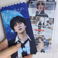 Custom Both Side Printing 14x7cm Design Kpop Idol Glitter Ticket for Events