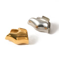 J&D New Fashion 18k Gold Plated With PVD Stainless Steel Low Key Statement Ear Cuff for Women