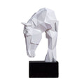 Home Decoration Wholesale Stock Resin Small Horse Statue Handmade Desktop Ornament