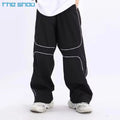 Fashion Windbreaker Nylon Piping Pants  Plus Size Trousers Custom Men Sweatpants Loose Nylon Casual Jogger Trousers Pants Men