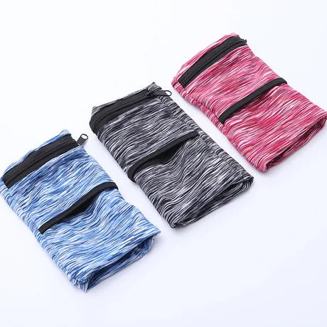 Unisex Sports Arm Bag With Elastic Band Wrist Accessory for Running and Gym Outdoor Mobile Phone Holder & Gym Bag Companion