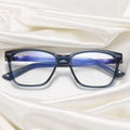 Jiuling Eyewear Sprint Metal Hinge square Frame Glasses clear Prescription Eyeglasses Blue Light Blocking Glasses Frame Eyeglass