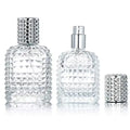 30ml 50ml Clear Glass Spray Bottles Refillable Empty Atomizer Perfume Bottle for Face Cream Mascara Wig Products
