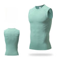Men's Tank Top Fitness Summer Solid Color Sleeveless T Shirts Muscle Gym Vest