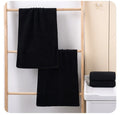 Highly Absorbent 100% Pure Cotton Sports Fitness Towels Large 35*75cm Black Beach Towels Low Price with Great Promotion Sale