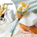 Wholesale Natural Ornament Gift Gemstone Crystal Point Tower Wand Flower Bouquet
