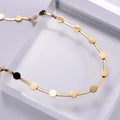 18K Gold Plated Luxury Stainless Steel Snake Chain Necklace for Women Classic Style for Weddings Parties Engagements